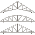 Деревянные стропильные конструкции кровли